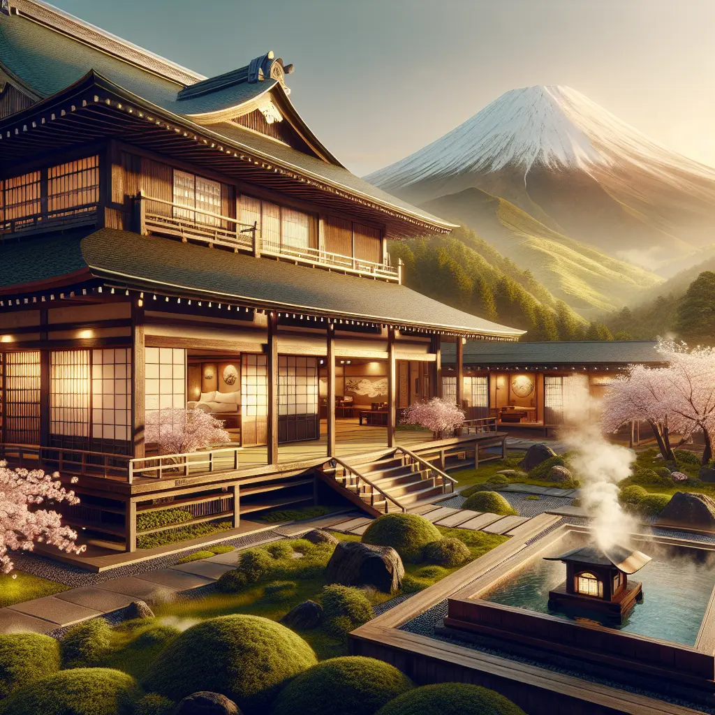 Hvor kan du opleve autentiske ryokaner i Japan?